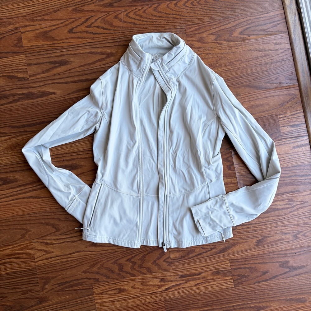 Lululemon Athletica Light Gray define Jacket